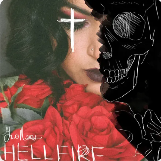 Cover art for the Gio Nava's single 'Hellfire'